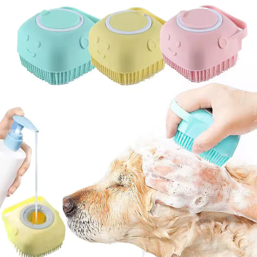 PawSpa™ Grooming Glove – Stress-Free Dog Bath & Deshedding Tool