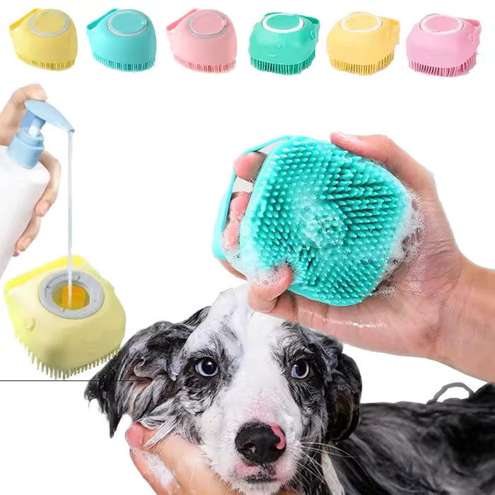 PawSpa™ Grooming Glove – Stress-Free Dog Bath & Deshedding Tool